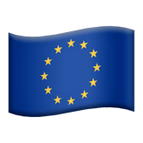 🇪🇺 Drapeau : Union Européenne Emoji par Apple